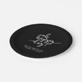 Oh Happy Dayスクリプト卒業 ペーパープレート (アングル)