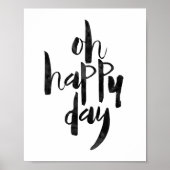 Oh Happy Day ポスター (正面)