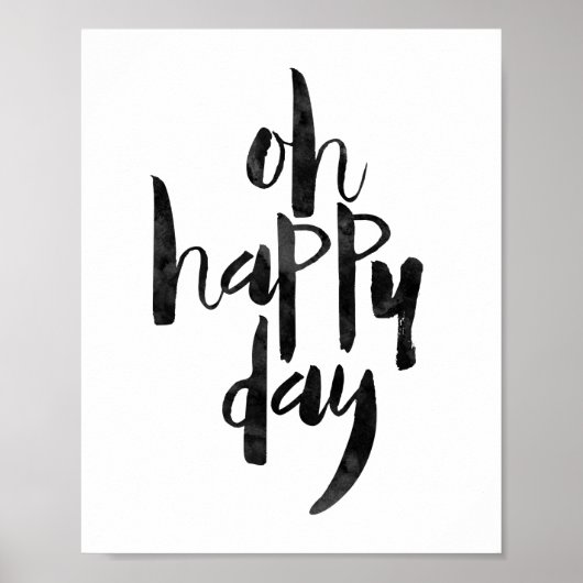 Oh Happy Day ポスター (正面)