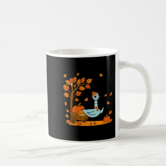 Oh, Hello Fall Geon Autumn Pumpkin Season Teachers コーヒーマグカップ (右)