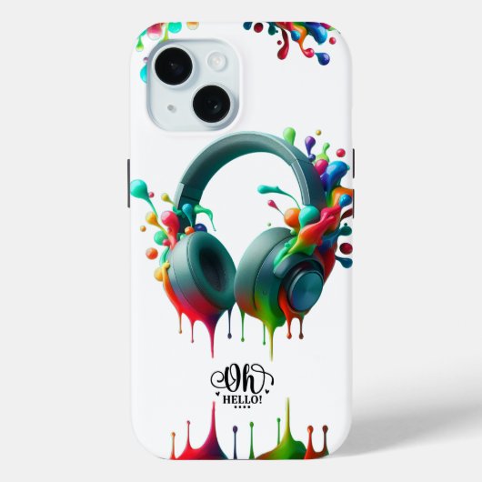OH HELLO IPHONEケース Case-Mate iPhoneケース (裏面)