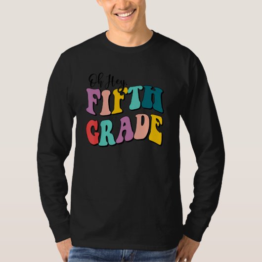 Oh Hey 5年生先生子供の最初の日Scho Tシャツ (正面)