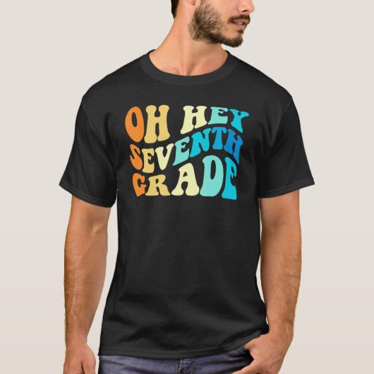 Oh Hey 7年生新学期の先生A Tシャツ (正面)