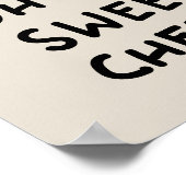 Oh, Hey Sweet Cheeks ポスター (角)