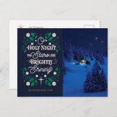 Oh Holy Night カスタム写真はがき シーズンポストカード (正面/裏面)