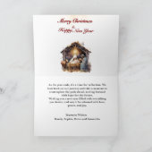 Oh Holy Night Cherishing the Nativity Christmas An 案内状 (内部)