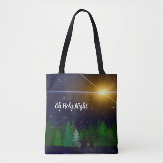 Oh Holy Night/It's the Reason on a トートバッグ (正面)