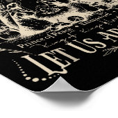 Oh Holy Night Let Us Adore Him Christmas Christian ポスター (角)