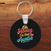 Oh Honey I'm That Auntie Sy Family Mood -  キーホルダー (正面)