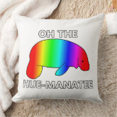 Oh HUE-MANATEE クッション (ブランケット)