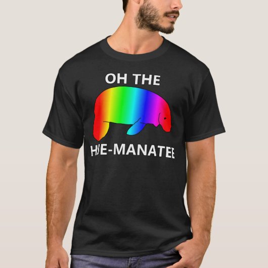 Oh HUE-MANATEE Tシャツ (正面)