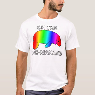 Oh HUE-MANATEE Tシャツ