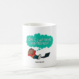 Oh i愛Wordpress コーヒーマグカップ