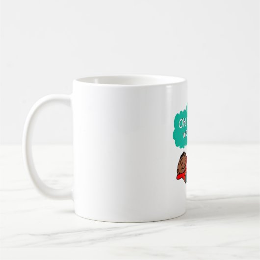 Oh i愛Wordpress コーヒーマグカップ (左)