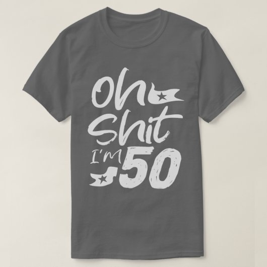Oh Im 50歳誕生日50th BDayパーティー父 Tシャツ (デザイン正面)