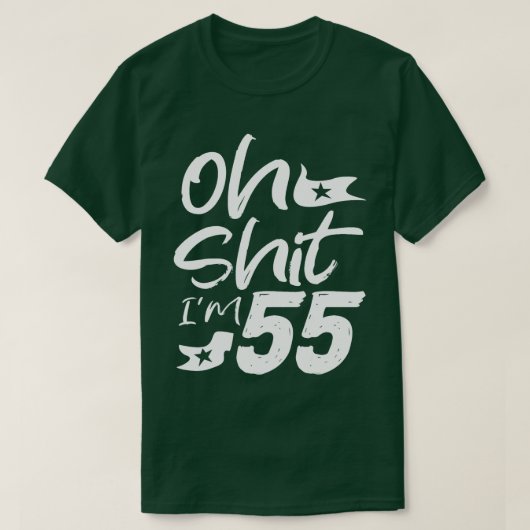 Oh Im 55歳誕生日55th BDayパーティー父 Tシャツ (デザイン正面)