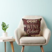 Oh! It's Wine O'Clock クッション (椅子)