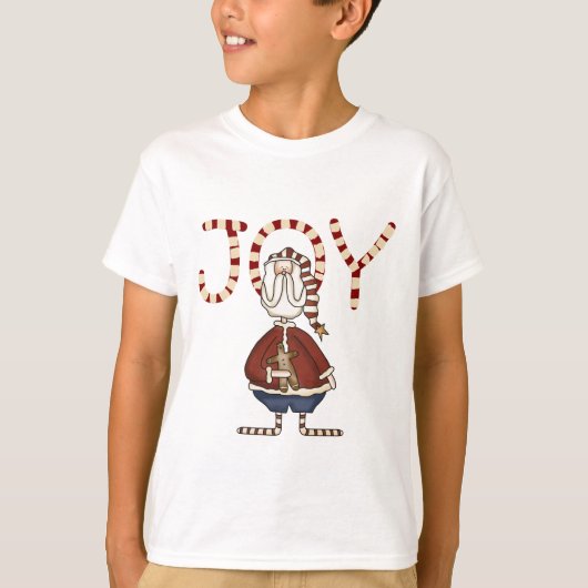 Oh JoyクリスマスのTシャツとギフト Tシャツ (正面)
