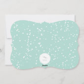 Oh Joy It's A Boy Photo Holiday Birth Announcement シーズンカード (裏面)