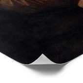 OH LA LA MONA Lisa変造アートポスター ポスター (角)