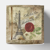 Oh la la - Paris Styled - Thank You フェイバーボックス (上部)
