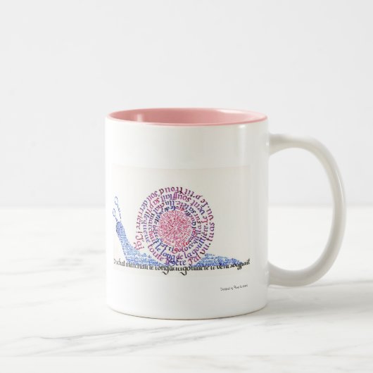 Oh ! L'escargot ! ツートーンマグカップ (右)