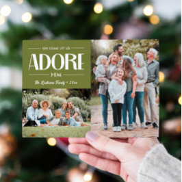 Oh Let 来 Adore Him SAGE Christian 2写真 シーズンカード