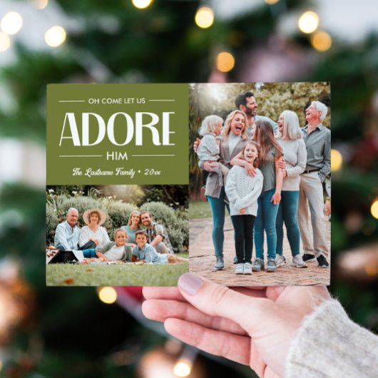 Oh Let 来 Adore Him SAGE Christian 2写真 シーズンカード