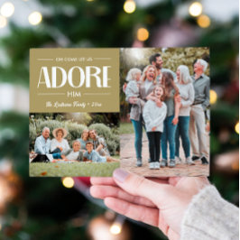 Oh Let 来 Adore Him TAN Christian 2写真 シーズンカード