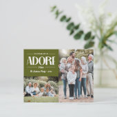 Oh Let We Adore 来 Him OLIVE CHRISTIAN 2写真 シーズンポストカード (スタンド正面)