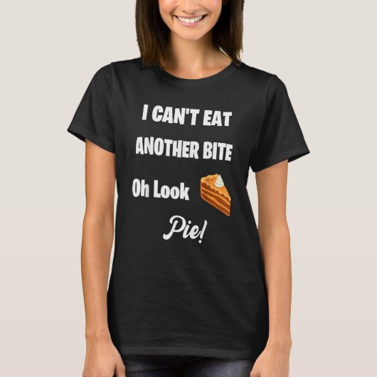 Oh Look Pumpkin Pie Thanksgiving 3 Tシャツ (正面)