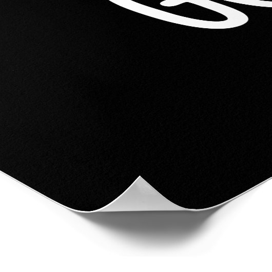 Oh Mind Goodness おもしろい Brain Pun Dark BG ポスター (角)