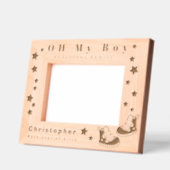 Oh My Boy Baby  レーザー彫刻フレーム (左)