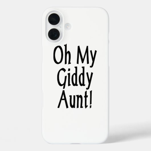 Oh My Giddy Aunt! Case-Mate iPhoneケース (裏面)