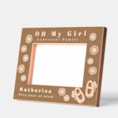 Oh My Girl Baby  レーザー彫刻フレーム (左)