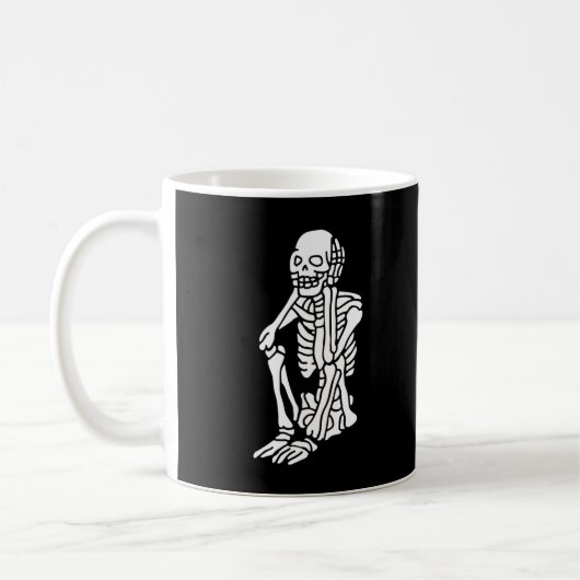 Oh My Skeleton on a コーヒーマグカップ (左)