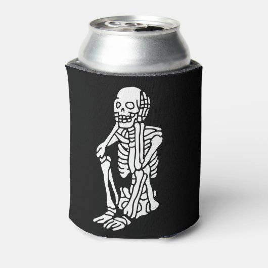 Oh My Skeleton on a 缶クーラー (缶裏面)