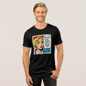 Oh No 女性 - ユニセックス トライブレンドTシャツ (正面全面)