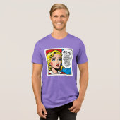 Oh No 女性 - ユニセックス - トライブレンドTシャツ (正面全面)