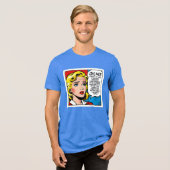 Oh No 女性 - ユニセックス - トライブレンドTシャツ (正面全面)