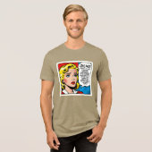 Oh No 女性 - ユニセックス - トライブレンドTシャツ (正面全面)