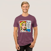 Oh No 女性 - ユニセックス - トライブレンドTシャツ (正面全面)