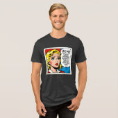 Oh No 女性 - ユニセックス - トライブレンドTシャツ (正面全面)