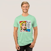 Oh No 女性 - ユニセックス - トライブレンドTシャツ (正面全面)