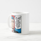 Oh No I Forgot - male - Sobriety Mug コーヒーマグカップ (正面左)