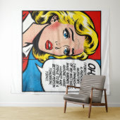 OH NO Wall Art Tapestry タペストリー (インサイチュ(横))