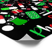 Oh Pharmatree Pharmacy Christmas Pharmacist Tech M ポスター (角)