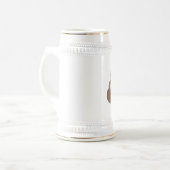 Oh Poo Emoji ビールジョッキ (正面左)