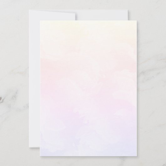 Oh Sheetグールベイビーシャワー招待状 招待状 (裏面)