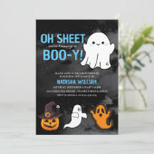 Oh Sheet我々はBoo-y Boyハロウィーンを持っている 招待状 (スタンド正面)